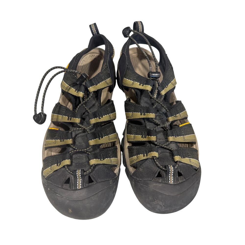 Keen Mens Sz 11 Newport H2 sandals quick-drying webbing straps toe bumper hiking